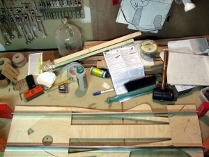 Initial glue-up