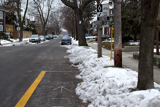 End of the lane End of the lane