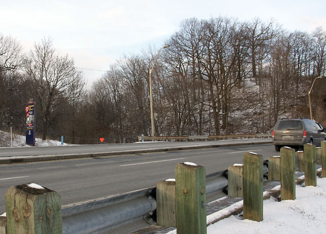Old Pottery Road at Bayview, just north of the current intersection