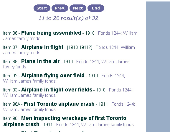 The natural progression of an early flight
