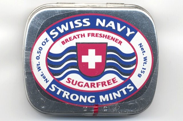 Swiss Navy Strong Mints box