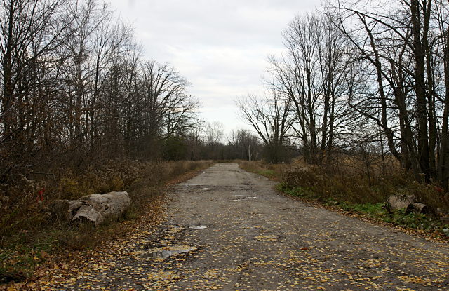 Passmore Avenue looking east toward Littles Road