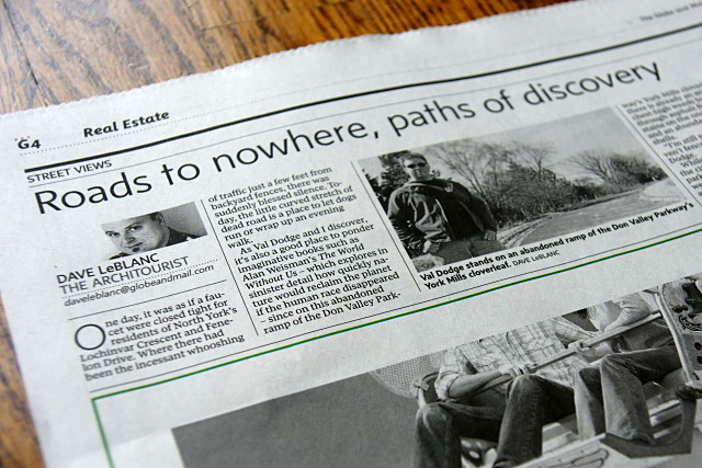 Roads to nowhere, paths of discovery Roads to nowhere, paths of discovery