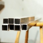 Start with seven lengths of aluminum tubing