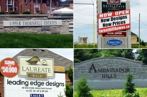 Going up Dufferin through much of Vaughan is an exercise in depression. All of these interchangeable developments promise prestige and nature while delivering just another sprawling subdivision, each indistinguishable from the last if not for the ridiculous names.
