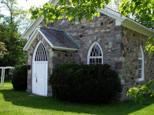 St. Andrews Presbyterian Church is in the hamlet of Eversley in King Township.