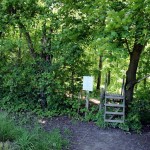 The <a href="http://www.oakridgestrail.org/">Oak Ridges Trail</a> comes out to Dufferin from the King Campus of Seneca College. Following this trail through the campus will get you to the gorgeous <a href="http://www.eatonhall.ca/">Eaton Hall</a>, the former summer home of the Eaton family.