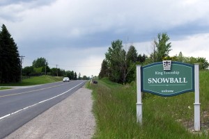 No trip up Dufferin is complete without mentioning the hamlet of Snowball. So there you go.