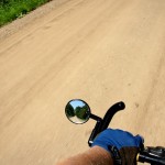 Always check your rearview mirror. Scenery may be closer than it appears. We