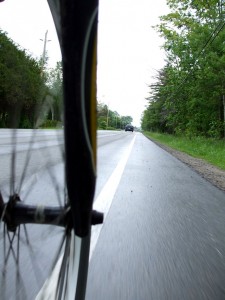 The tour is over, but the journey is only half done: I still have to get all the way back home, starting here along Queensville Sideroad.