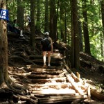 I reached the halfway mark in a surprisingly quick 20 minutes. It made me think that the rest of the climb would be easy.