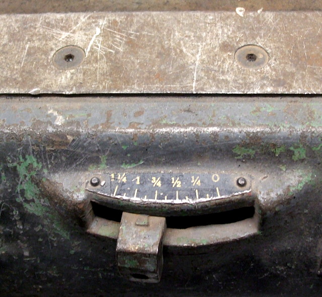 Face on a metal-bending brake