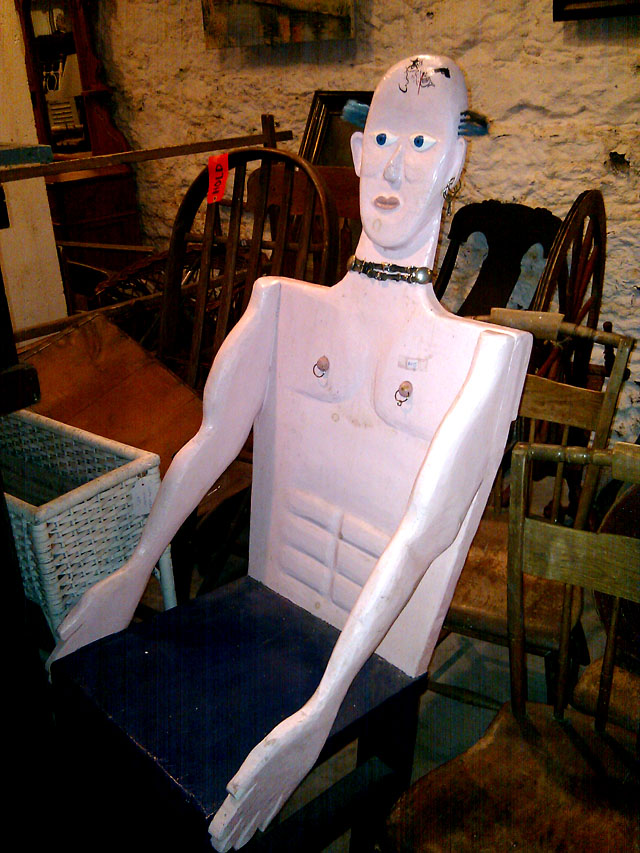 The strangest damn chair I've ever seen.