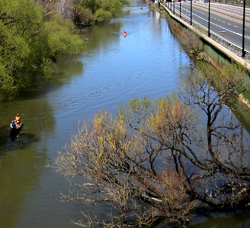 Paddling the Don, May 2007