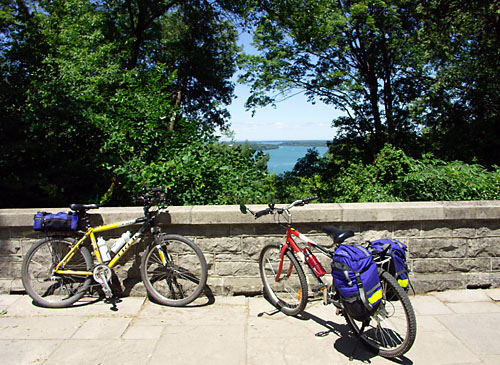 Overlooking the Niagara River from Queenston Heights