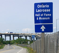 Straight ahead for the Ontario Lacrosse Hall of Fame