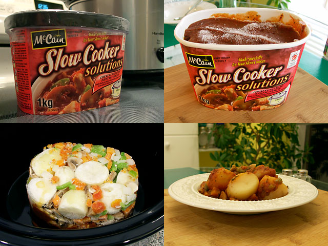 McCain Slow Cooker Solutions in four steps