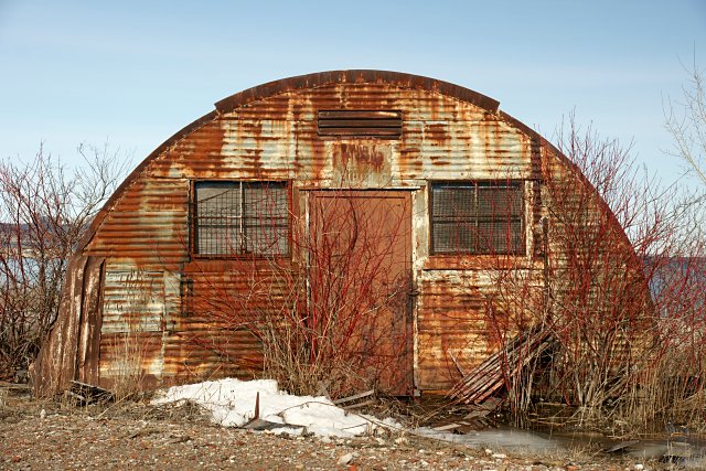 Quonset Hut on the Leslie Street Spit