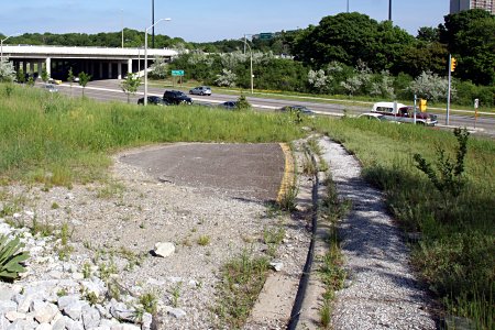 Old DVP on-ramp from York Mills Road
