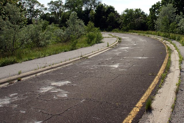 Old DVP on-ramp from York Mills Road