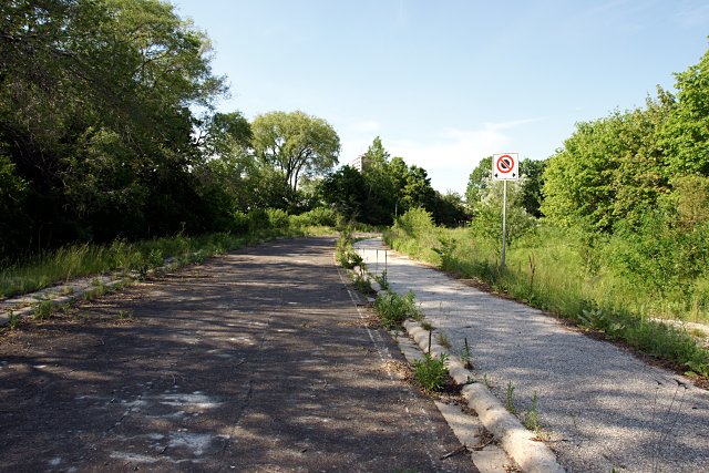 Old DVP on-ramp from York Mills Road