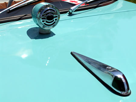 Classic car hood