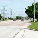 Wow, just look at the size of that bike lane on Dufferin in Vaughan. Talk about your comfort lanes.