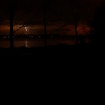 Lightning on Rice Lake