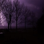 Lightning on Rice Lake