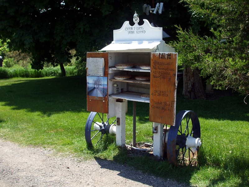 Glenn's pie stand